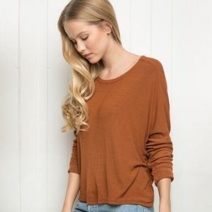 Brandy Melville Burnt Orange Sweater